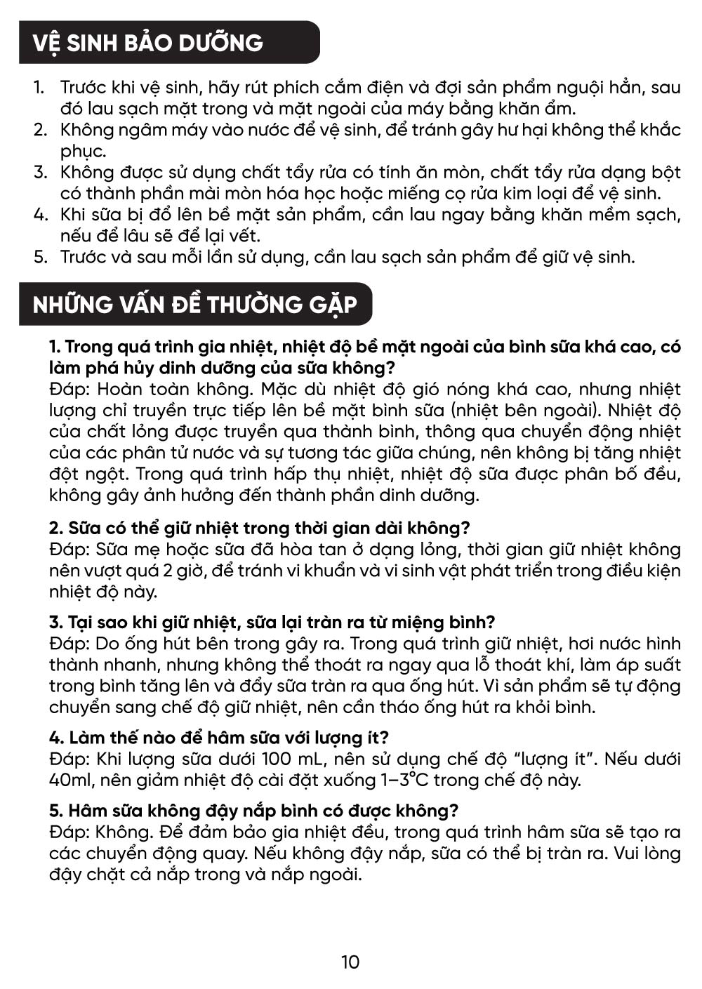 huong dan su dung may ham lac sua mb133 12