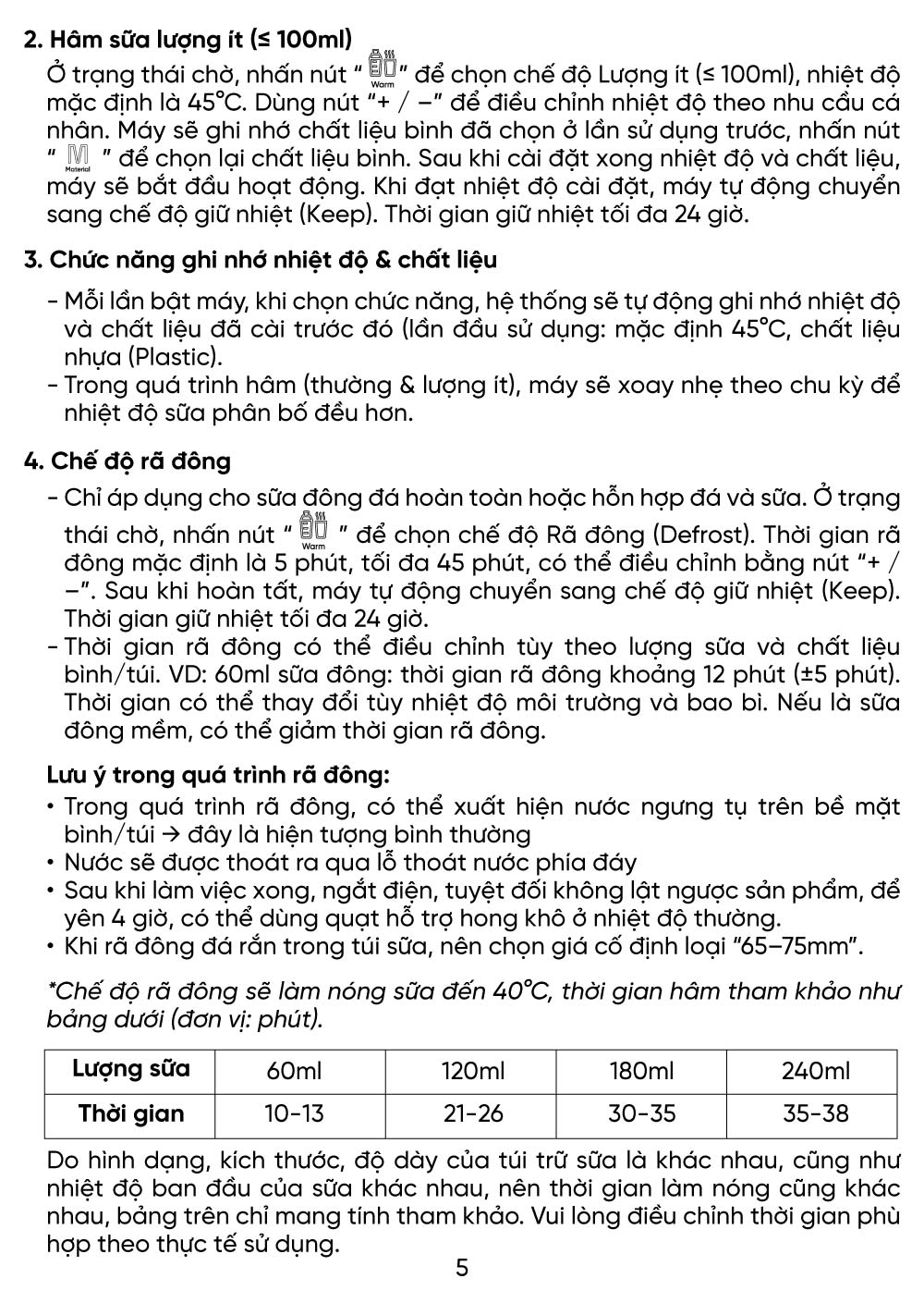 huong dan su dung may ham lac sua mb133 7