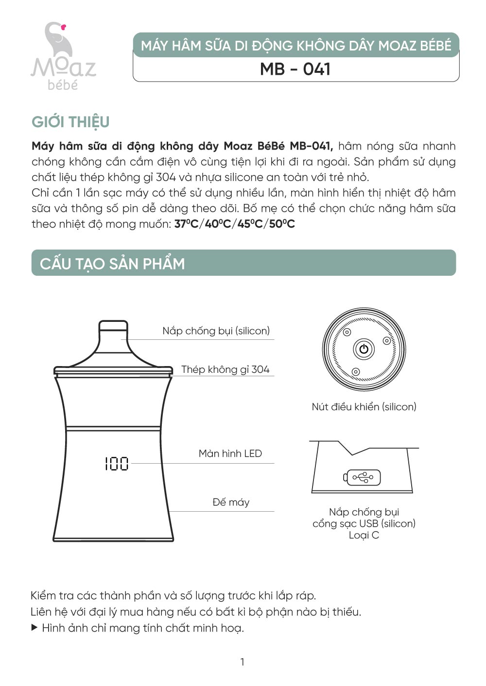 huong dan su dung may ham sua di dong mb041 2