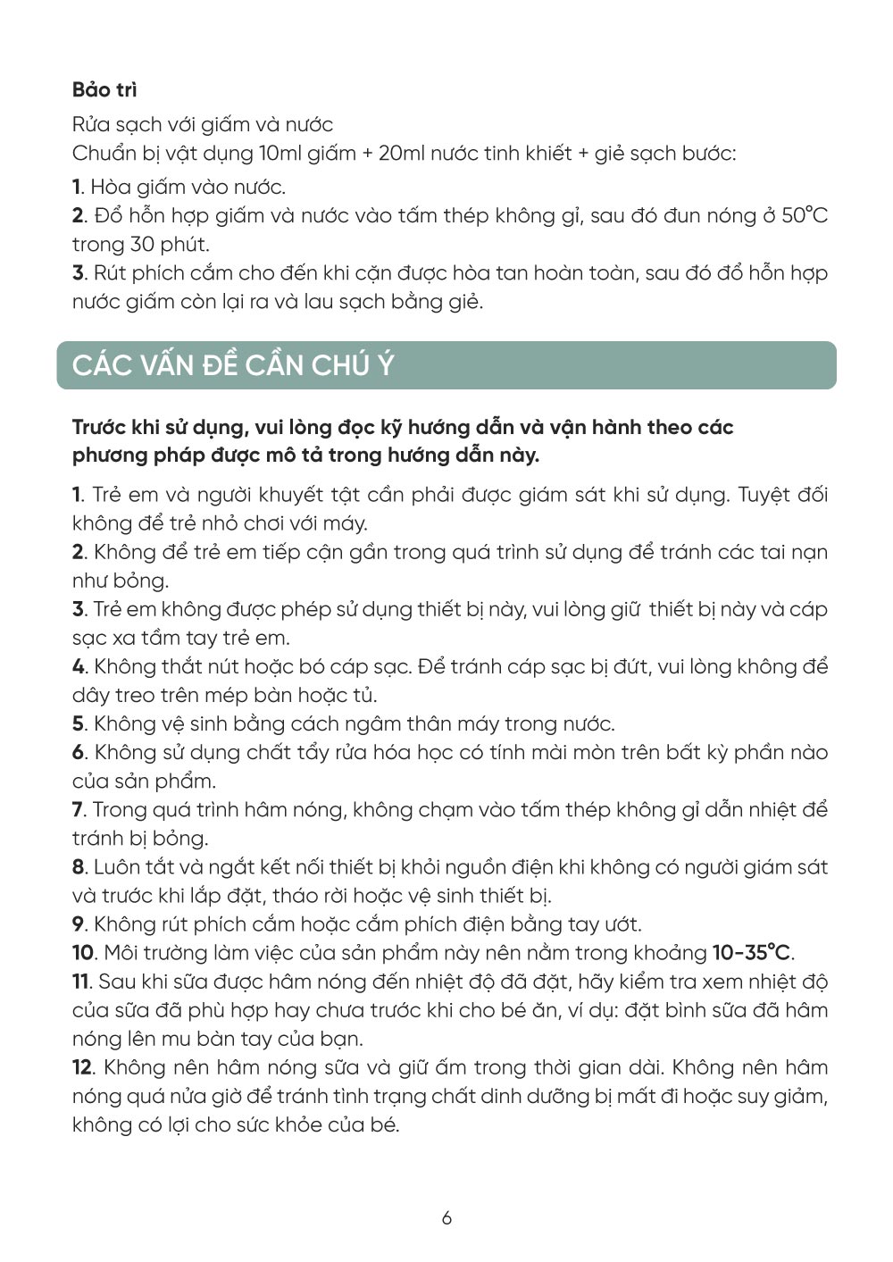 huong dan su dung may ham sua di dong mb041 7