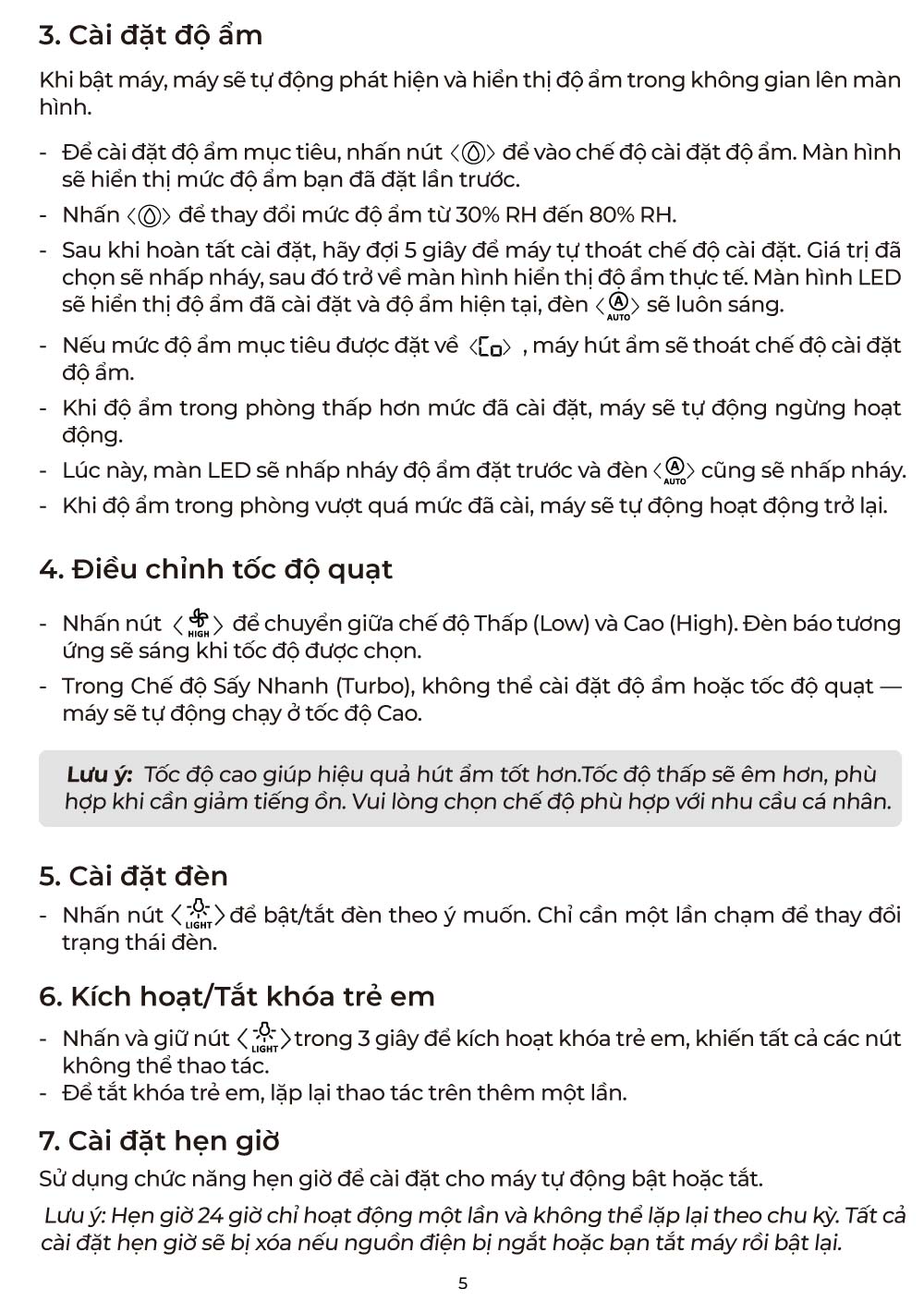 huong dan su dung may hut am mb125 7