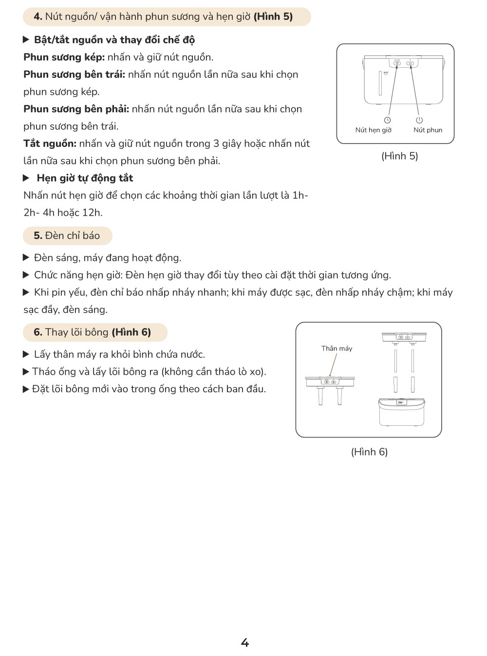 huong dan su dung may phun suong tao am cho be mb065 5