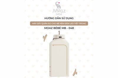 huong dan su dung may say quan ao cho be mb048