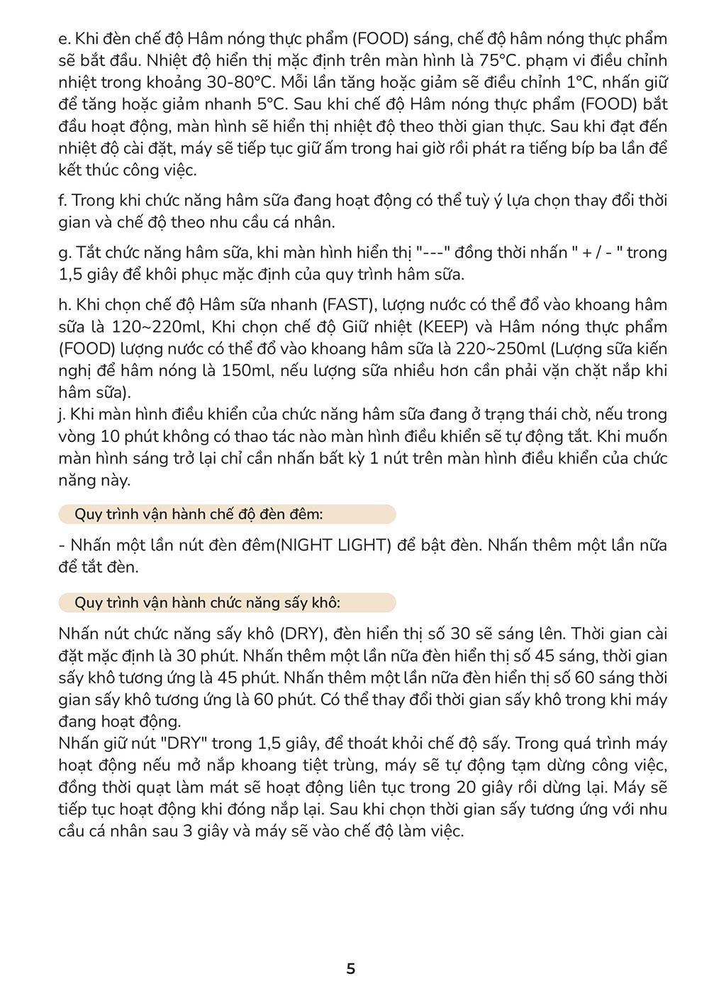huong dan su dung may tiet trung dun nuoc ham sua da nang mb096 6