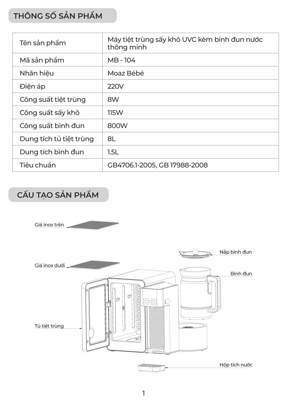 huong dan su dung may tiet trung kem dun nuoc mb104 2