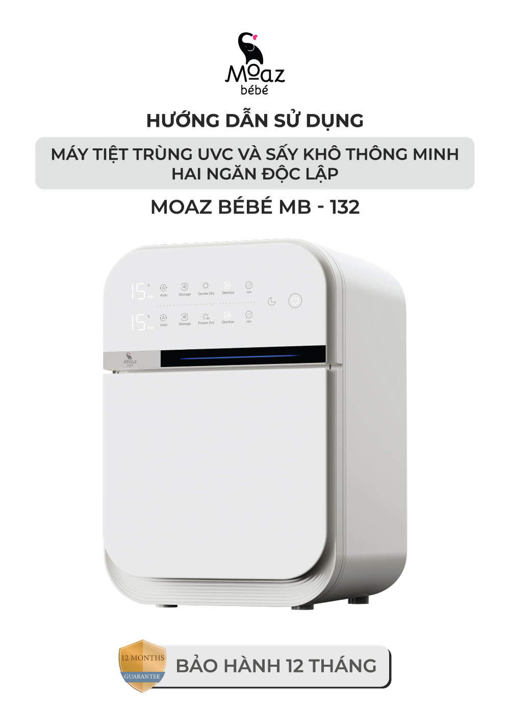 huong dan su dung may tiet trung say kho uvc mb132 1