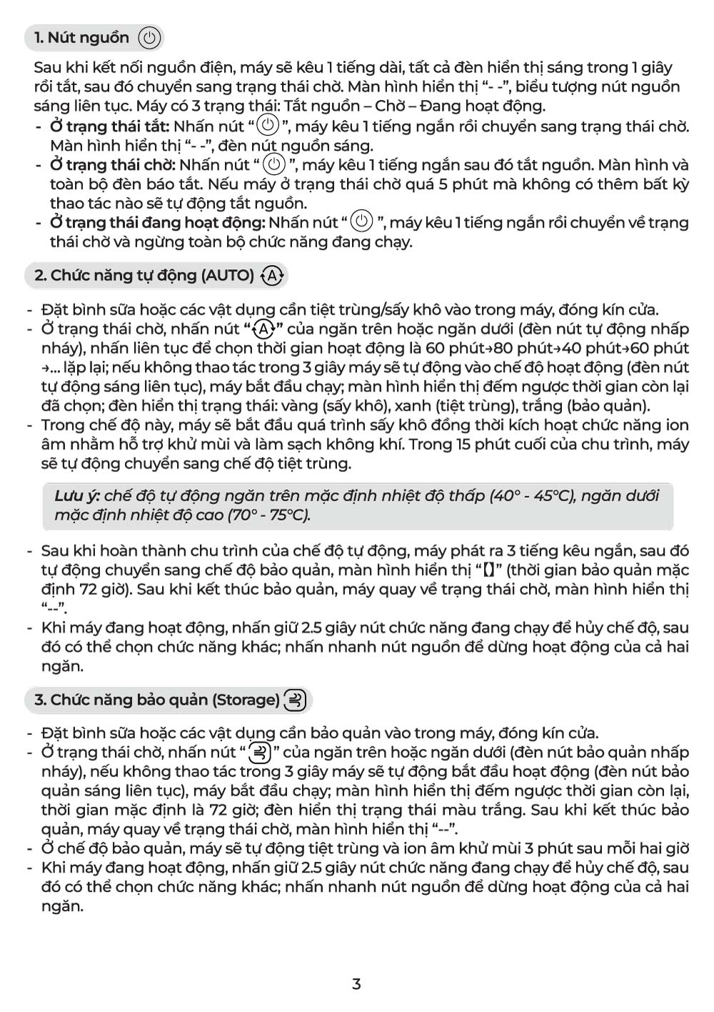 huong dan su dung may tiet trung say kho uvc mb132 5
