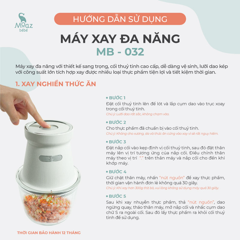 huong dan su dung may xay da nang mb032 1