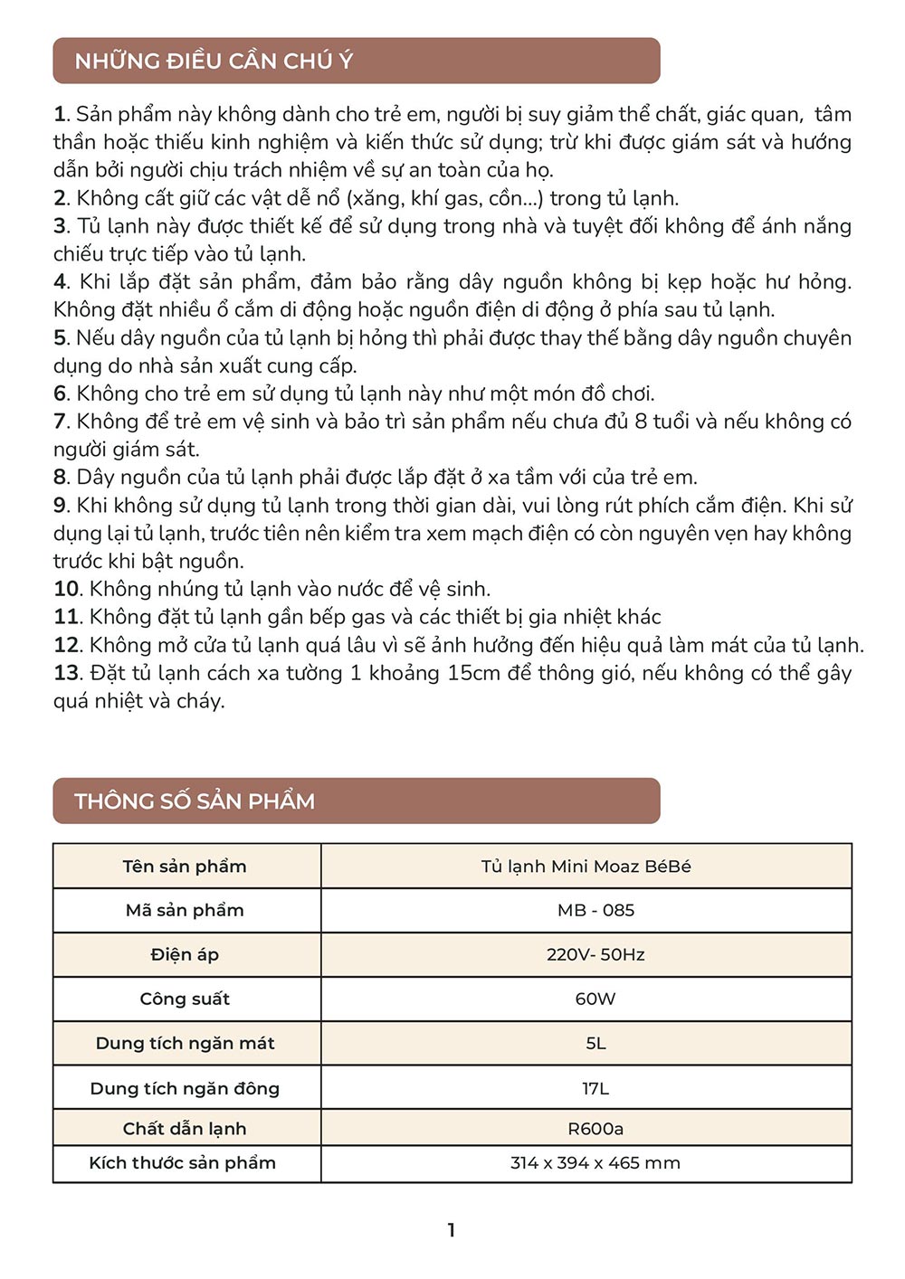 huong dan su dung tu lanh mini tru sua 2