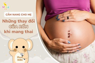 Những thay đổi của rốn khi mang thai