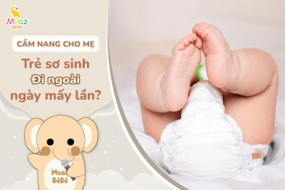 trẻ sơ sinh đi ngoài ngày mấy lần?