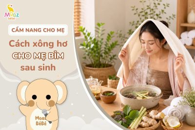 Cách xông hơ cho mẹ sau sinh