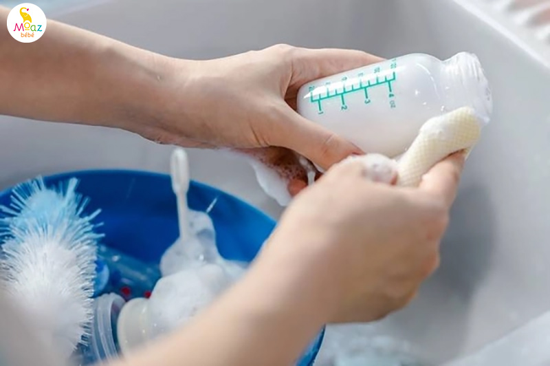 Những yếu tố khiến mẹ mất nhiều thời gian khi rửa bình sữa
