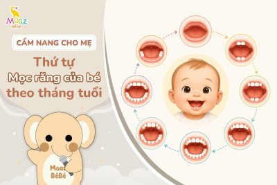 Thứ tự mọc răng của bé