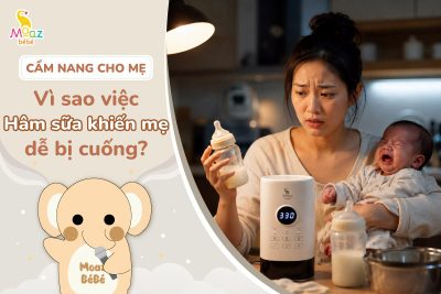 Vì sao việc hâm sữa lại khiến mẹ bỉm “cuống”?