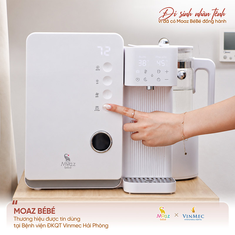 Tại sao bệnh viện ĐKQT Vinmec Hạ Long & Vinmec Hải Phòng chọn MB-104 cho phòng chăm sóc mẹ và bé? 2 mb104 tai vinmec 2