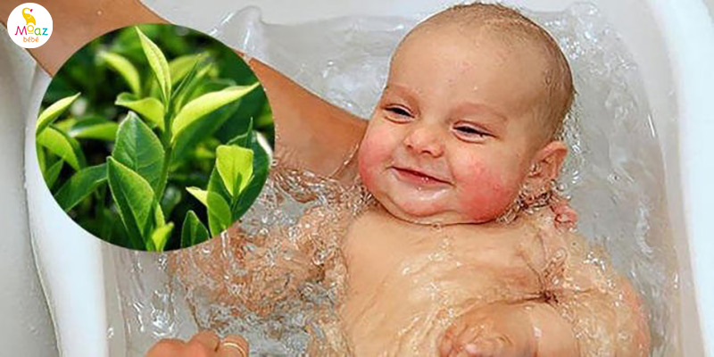 Trẻ ra mồ hôi trộm tắm lá gì? Cách chăm sóc bé đúng cách 2 Trẻ ra mồ hôi trộm tắm lá gì?